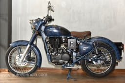 This Royal Enfield Squadron Blue Despatch is the second bike available to Indian buyers.